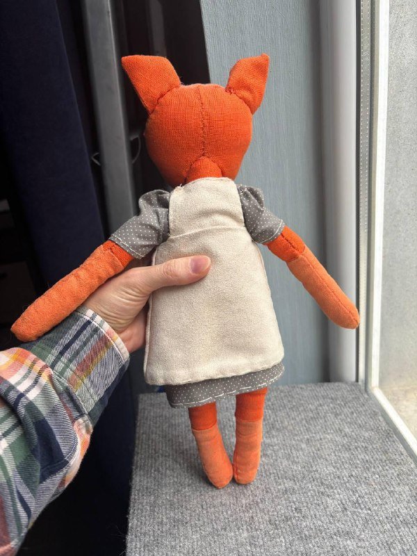 Мягкая игрушка лиса 2