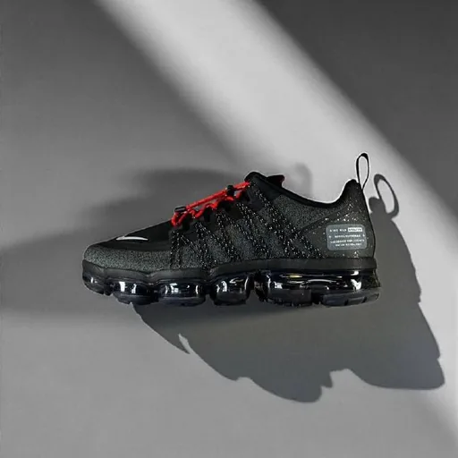 Nike Air Vapormax Run Utility Black Gray Reflective