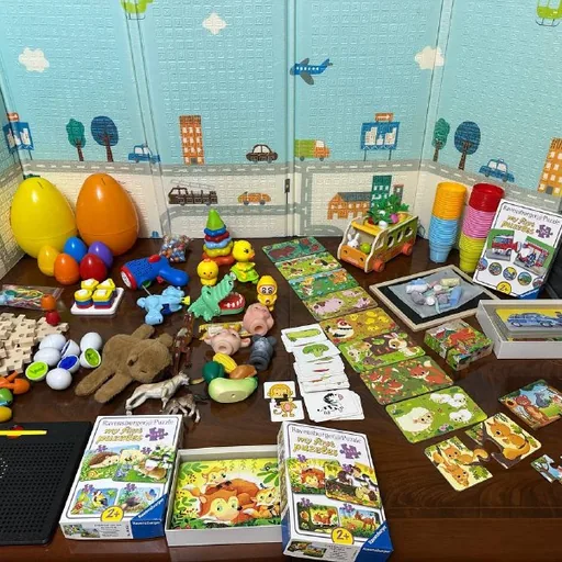 Игрушки, пазлы, конструктор, доски, пирамидка, сортеры, шнуровка