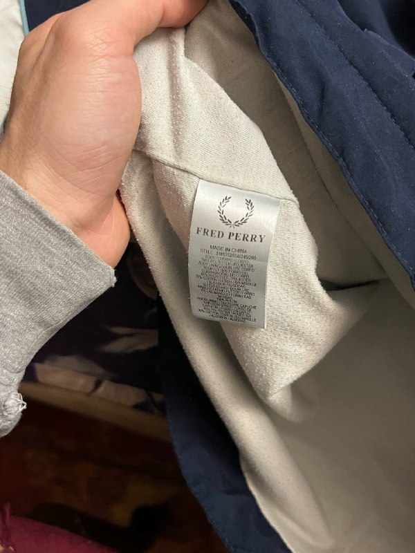 Оригинал Fred Perry ветровка 3