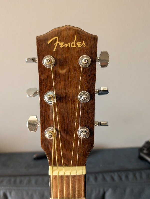 Акустическая гитара Fender CC-60S с ремнем, чехлом и струнами 2
