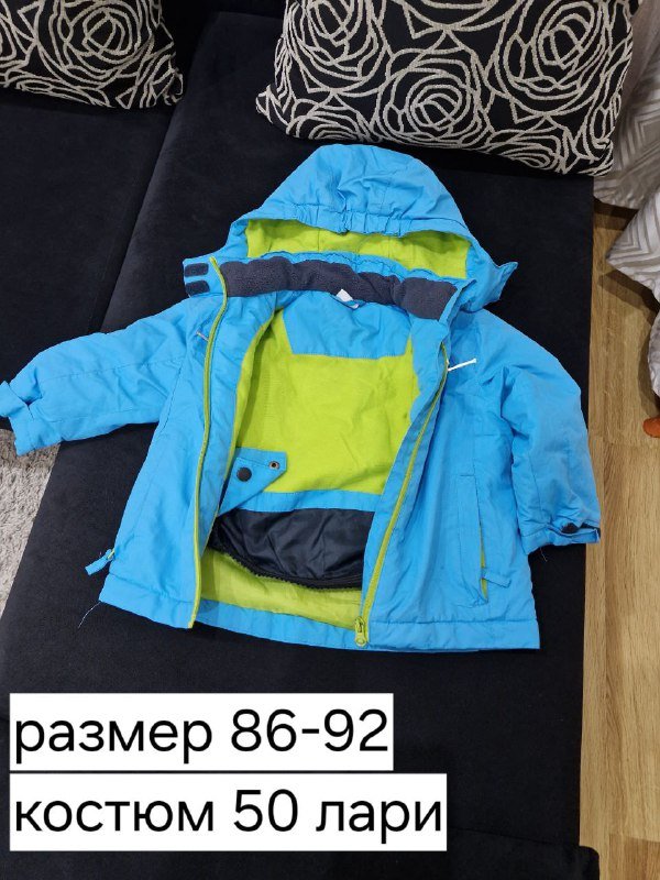 Красное пальто, пальто Коттон, зимняя детская парка 9