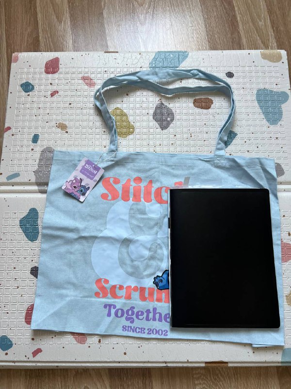 Новая текстильная сумка Primark Lilo & Stitch большая 3