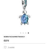 Подвеска черепаха Pandora 3