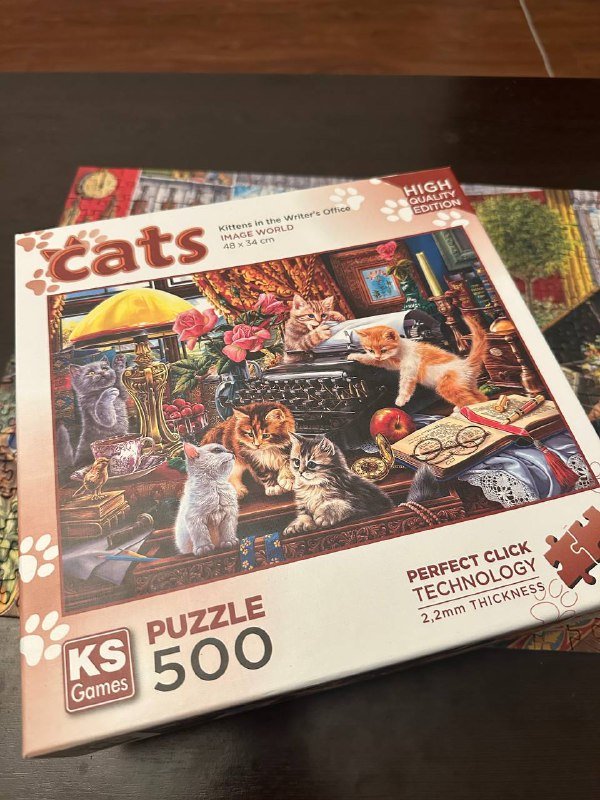 Пазлы Котята, Музыкальная комната, Домики 2