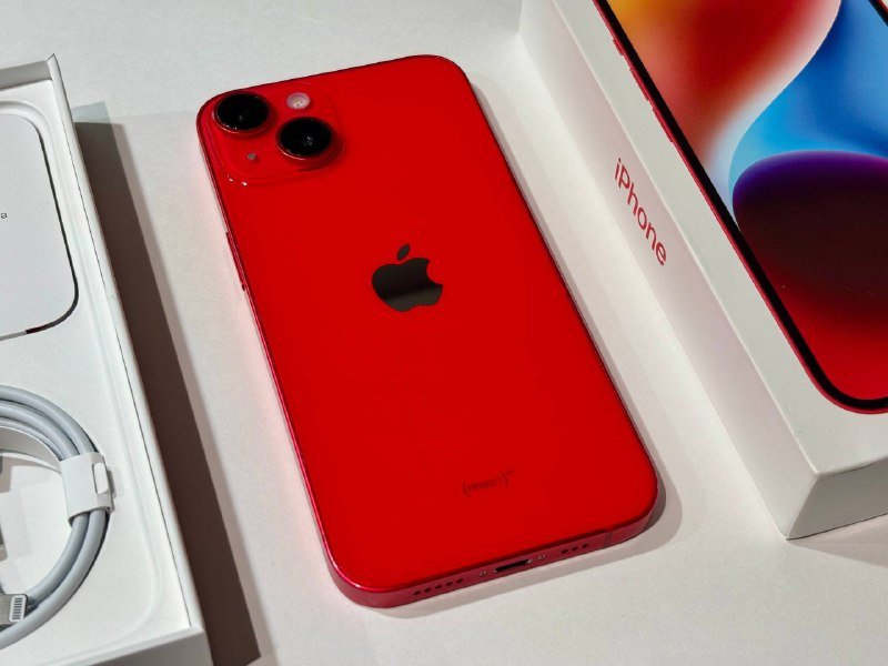 iPhone 14 128 gb, комплект, чехол 3