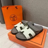 Новые мужские тапочки Hermès, размер 41 3