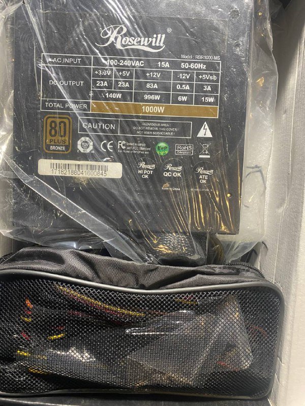 Видеокарта Gtx1080ti, блок питания bronze 1000w 2