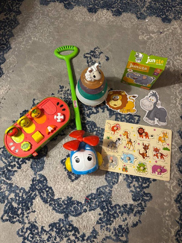 Детские игрушки наборы из ксилофона, сортеров, пазлов и развивающих игр 2