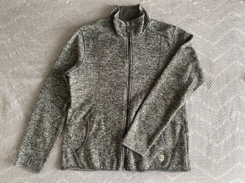 Спортивная теплая женская кофта размер L