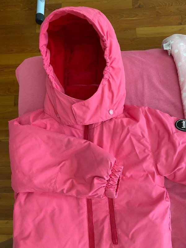 Комбинезон детский зимний розовый 3