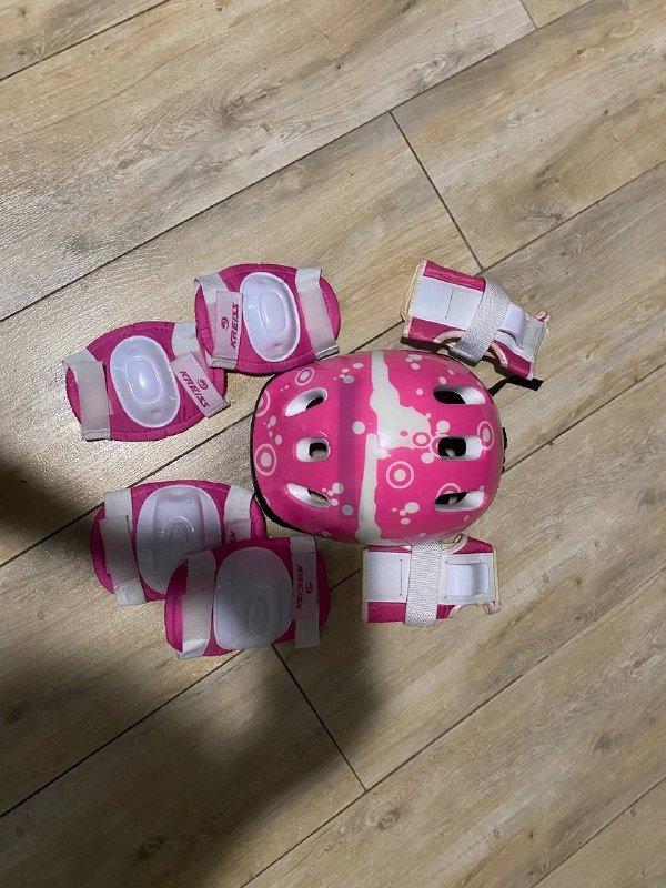 Ролики детские регулируемые, защита детская, куртка для девочки 6