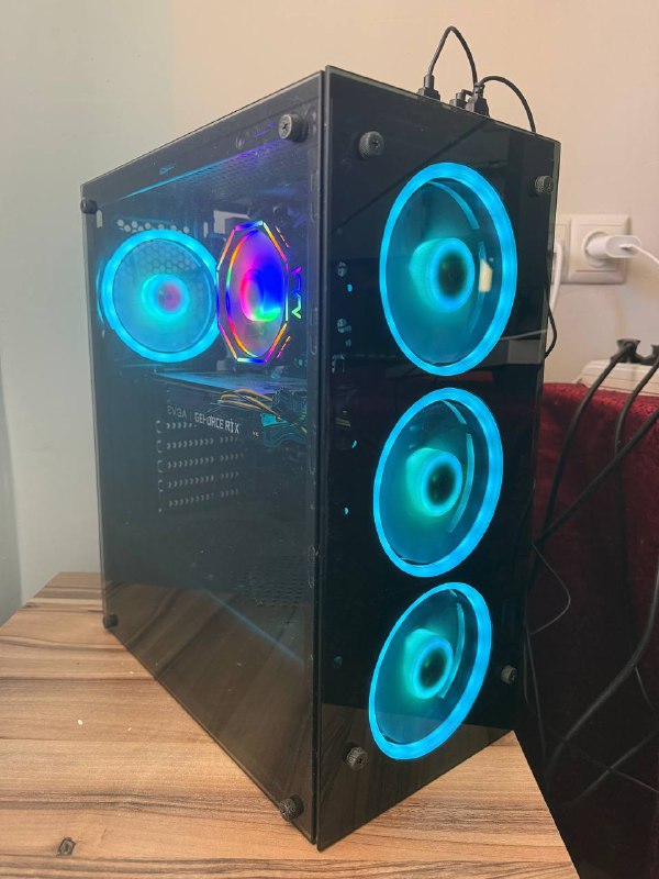 Игровой ПК Intel i5-10400F GeForce RTX 3060, монитор, мышь, клавиатура