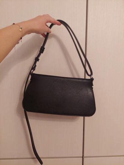 Черная сумка Zara, коричневая вельветовая сумка