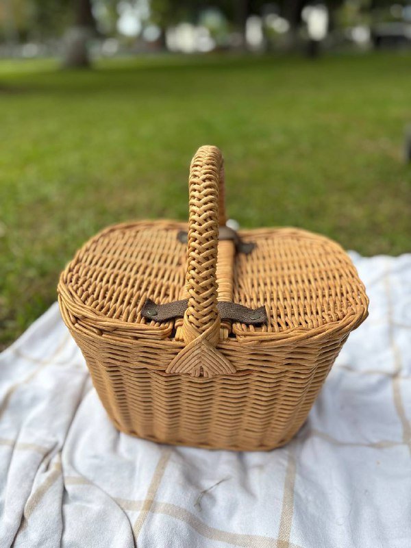 Корзина для пикника ручная работа
