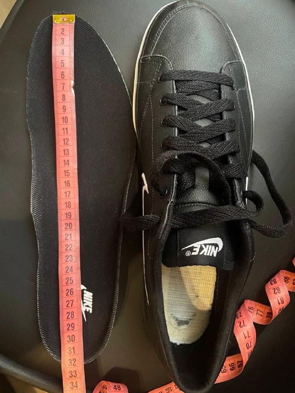 Мужские кеды сникеры Nike Capri черные 3