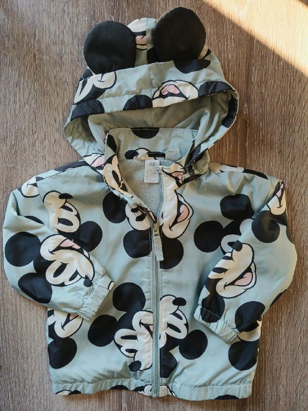 Демисезонная курточка на флисе H&M 86 размер