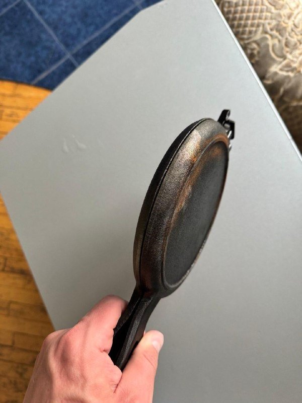 Чугунная сковорода-вафельница