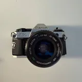 Canon AE-1 Program, Olympus Mju II камеры с аксессуарами 1