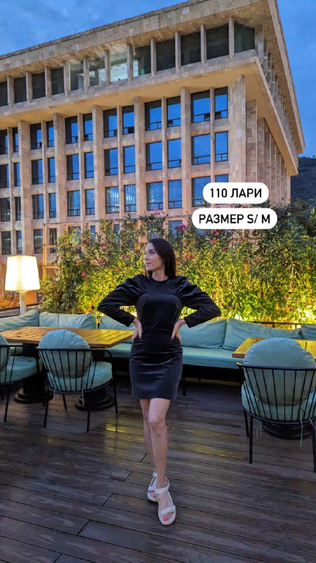 Женское платье mysoulcoat чёрное вельвет S/M 2