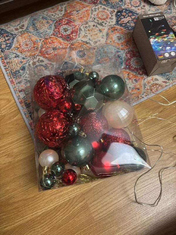 Набор елочных игрушек