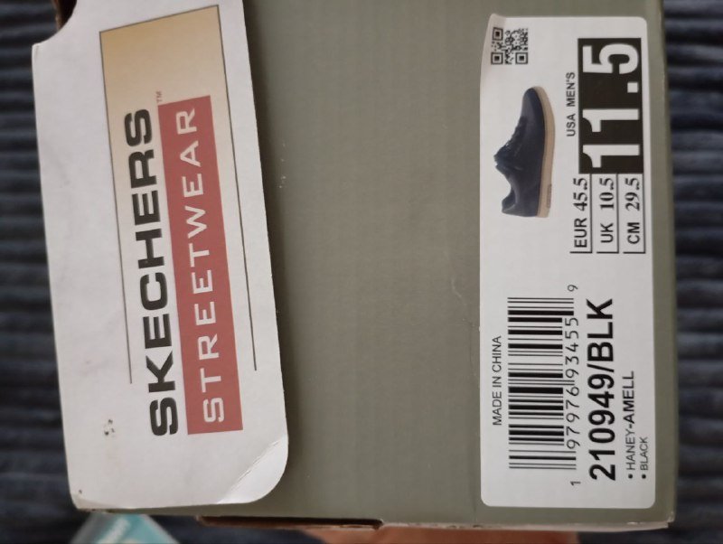 Новые мужские кроссовки Skechers 45 размер 4