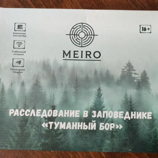 Настольные детективные игры Exit, Meiro, Призрак, Букет, Шерлок