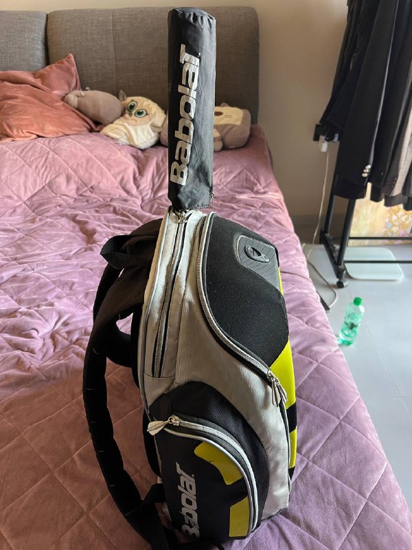 Теннисная ракетка Babolat, рюкзак, обмотка, мячи 4