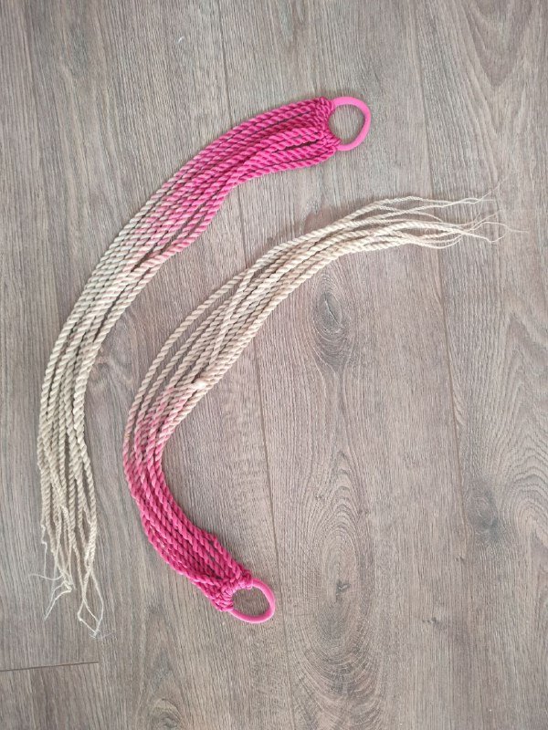 Декоративные резинки-косички для девочки 2