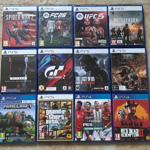 PlayStation 4 и PlayStation 5 игры