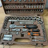 Набор инструментов Ombra, гайковёрт Ryobi, динамометрический ключ King Tony 10