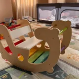 Монтессори арка для лазания, качалка 2