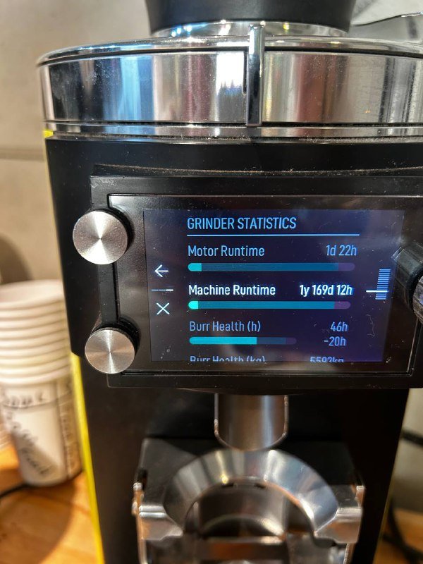 Профессиональная кофемолка Mahlkönig E65S GbW жёлтая 4