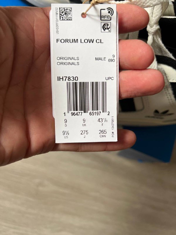 Мужские кроссовки Adidas Forum Low CL новые оригинал 3