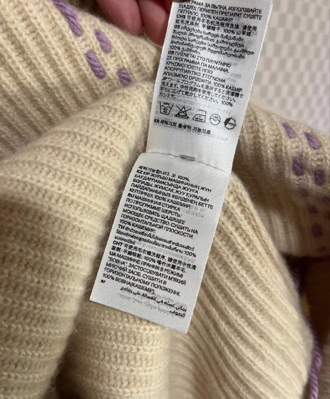 Свитер из 100% кашемира H&M размер S 3