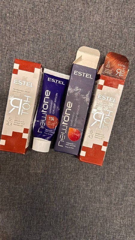 Тонирующие маски для волос Estel