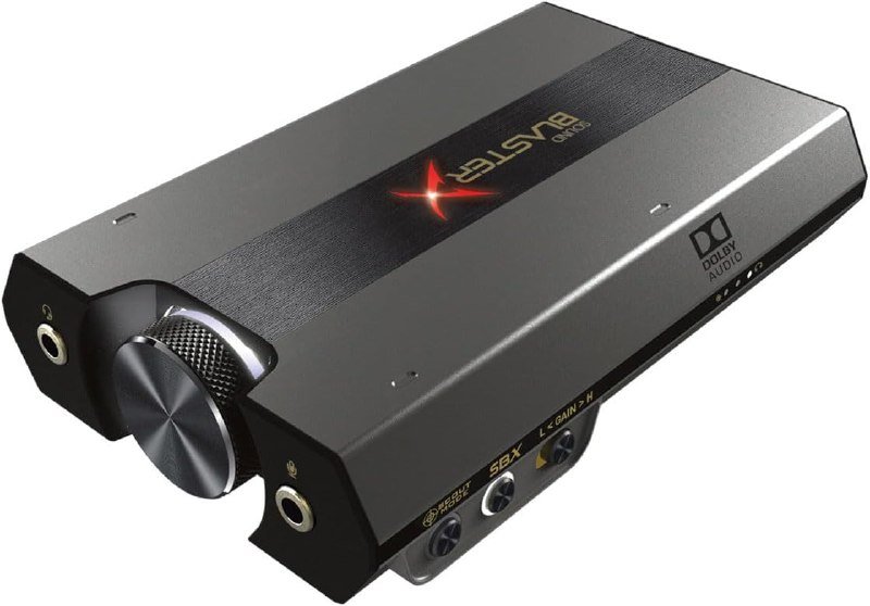 Звуковая карта Sound BlasterX G6 3