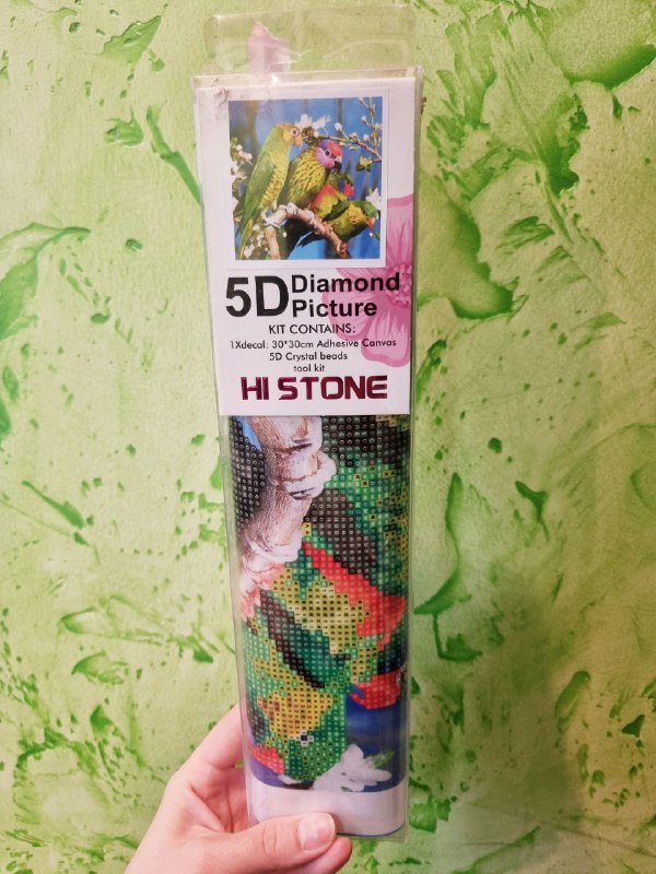 Мозаики Густав Климт, Басин, Алмазная мать и дитя, попугаи 6