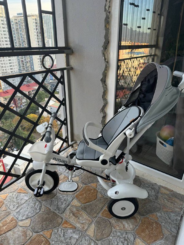 Велосипед-коляска для детей