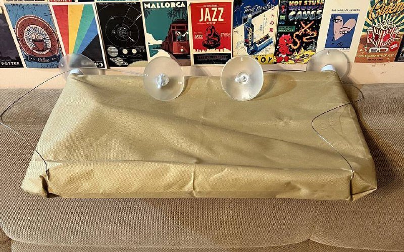 Полка на окно для кошки 2