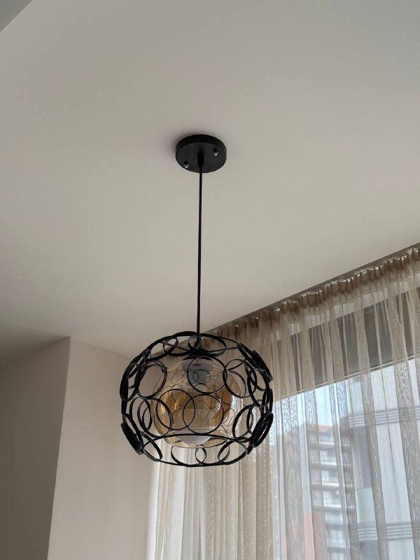 Подвесной светильник с LED лампочкой 2