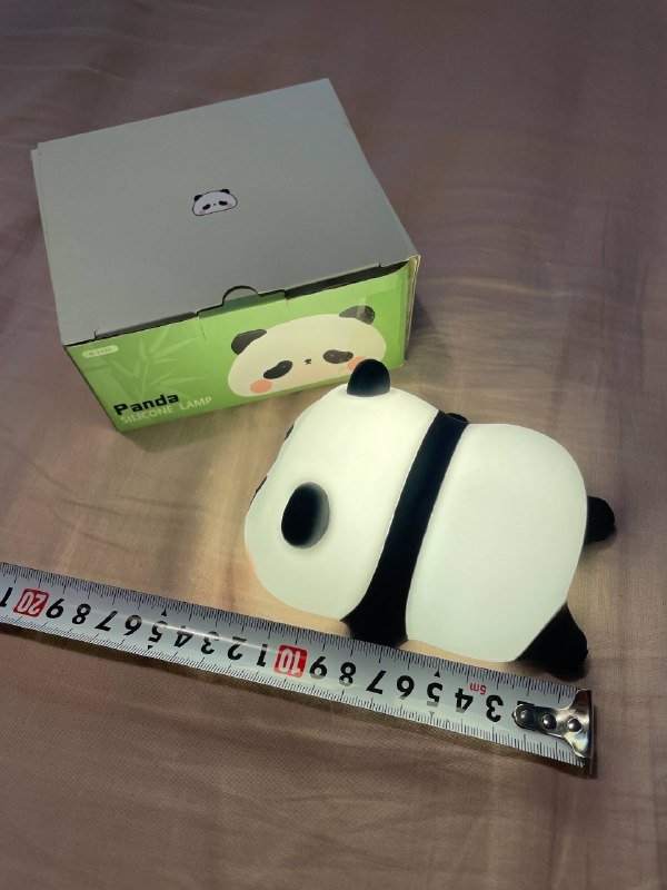 Ночник Панда силиконовая лампа