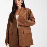 COSMIC Suede Blazer 1
