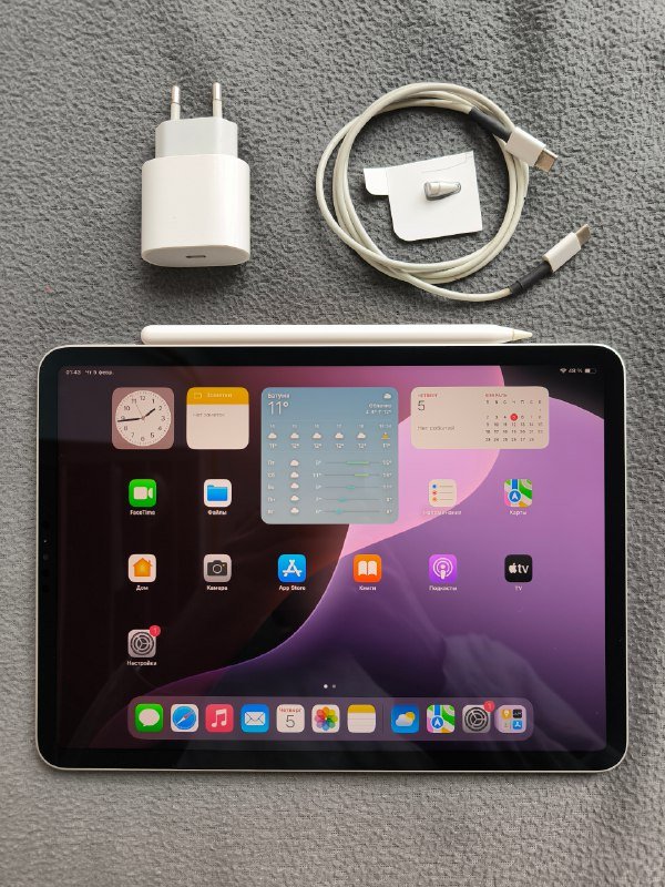 iPad Pro 11 3-го поколения M1 256 ГБ Wi-Fi с Pencil 2