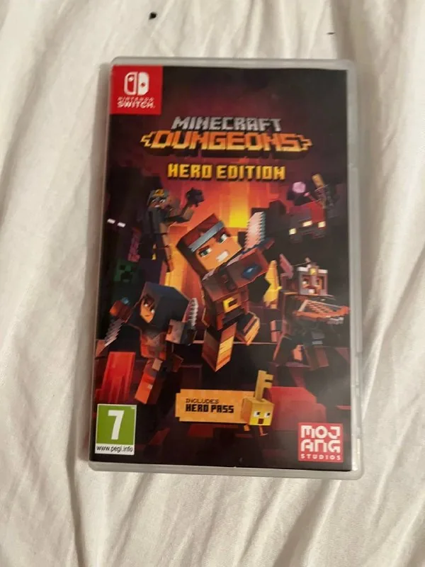 Игра Minecraft Dungeons для Nintendo Switch 1