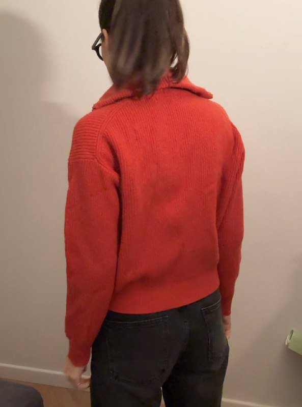 Джинсовка Celio XL, свитер Uniqlo S 9