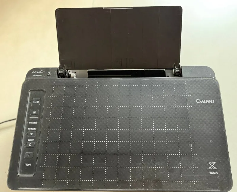 Принтер Canon с краской и фотобумагой 1