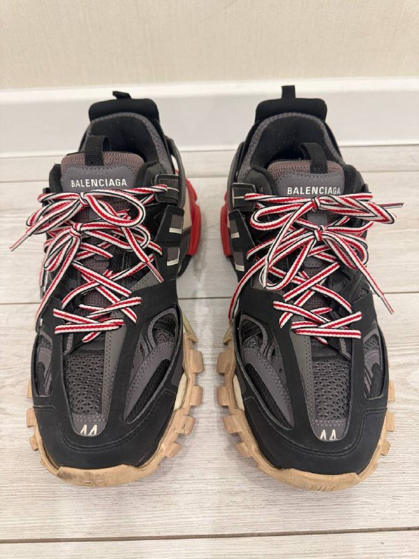 Кроссовки Balenciaga Track 1.0 Black Red 44 размер