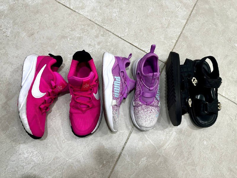 Детская обувь кроссовки кеды босоножки Puma Nike Zara