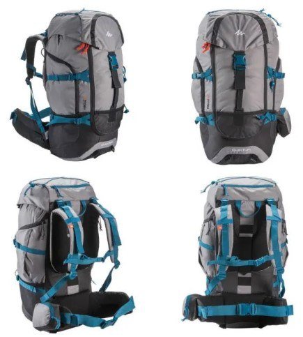 Рюкзак туристический Quecha forclaz 50л
